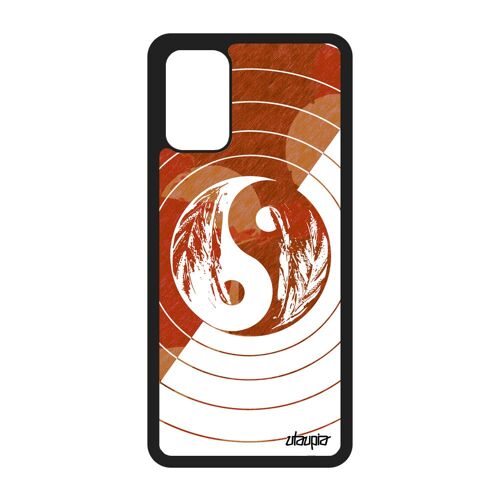 Coque Yin Et Yang S20+ Plus En Silicone Rond Housse Cercle Art De Protection Ying Cover Femme Cadeau De Noel Couleur Samsung Galaxy