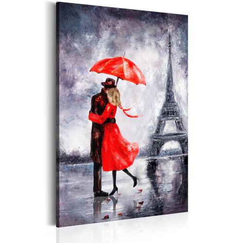 Tableau Villes Love in Paris 80 x 120 cm