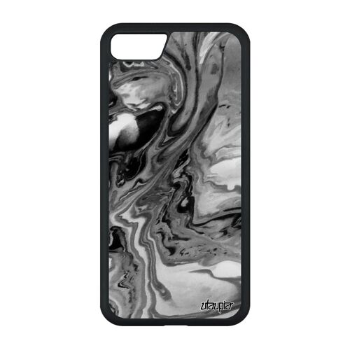 Coque Pour Iphone Se 2022 En Silicone Peinture Effet Souple Jolie Antichoc De Protection Motif Decoratif Marbre Fond Acrylique