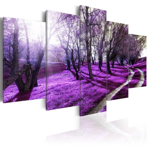 Tableau Verger de lavande 200 x 100 cm