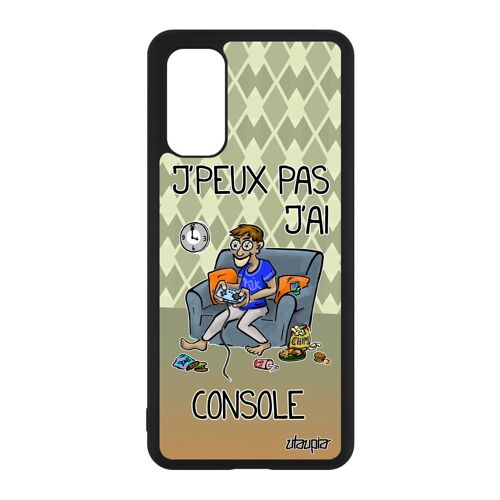 Coque Samsung Galaxy S20 Silicone J'peux Pas J'ai Console De Protection Gamer Vert Comique Humour Telephone Jeux Video Play Tpu Bd
