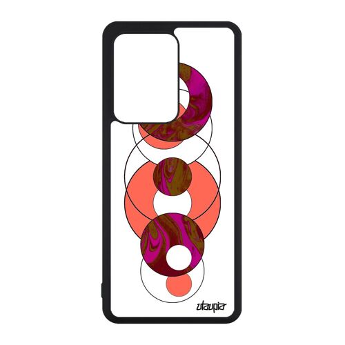 Coque de protection Samsung S20 Ultra en silicone marbre rose forme granite matiere personnalisé coloré design texture motif galaxy