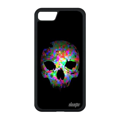 Coque Iphone Se 2020 Silicone Crane Telephone Mobile Symbole Enfer Peur Pirate Halloween Metal Etui Unique Portable Emo De