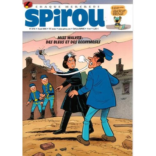 Spirou  N° 3773 : Tuniques Bleues / Interviews  Jean Michel Ponzio  Prince Jean De France  / Mary Edwards Walker