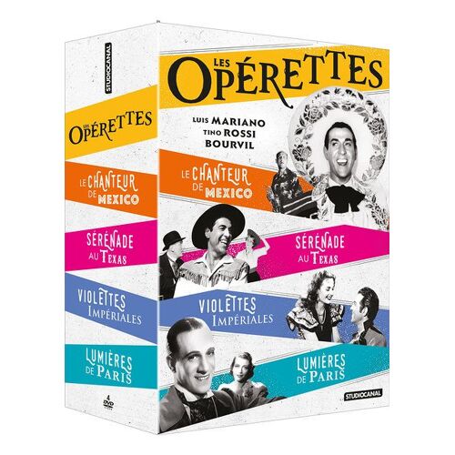 Coffret Opérettes - Tino Rossi & Luis Mariano