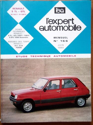 Revue Renault 5 Tl - 5 Gtl  N° 166