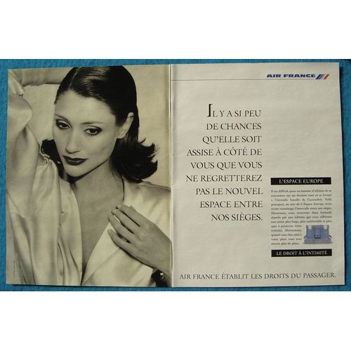 Publicité Papier - Air France De 1995