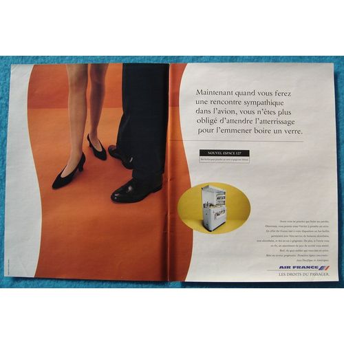 Publicité Papier - Air France De 1996