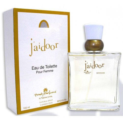Eau De Toilette J'aidoor 100 Ml Magnolia Fraise Vanille Jasmin 