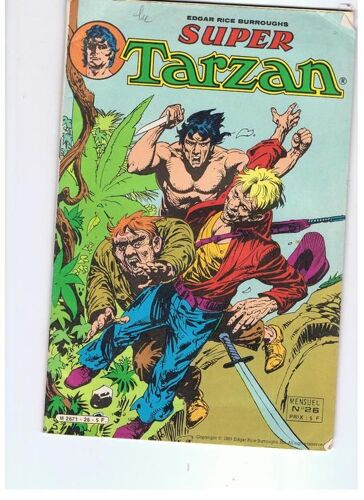 Super Tarzan  N° 26 : Lareine Du Lac