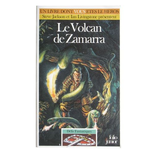Défis Fantastiques Tome 39 : Le Volcan De Zamarra