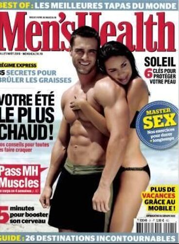 Men's Health  N° 21 : Votre Ete Le Plus Chaud, Master Sex, 35 Secrets Pour Bruler Les Graisses