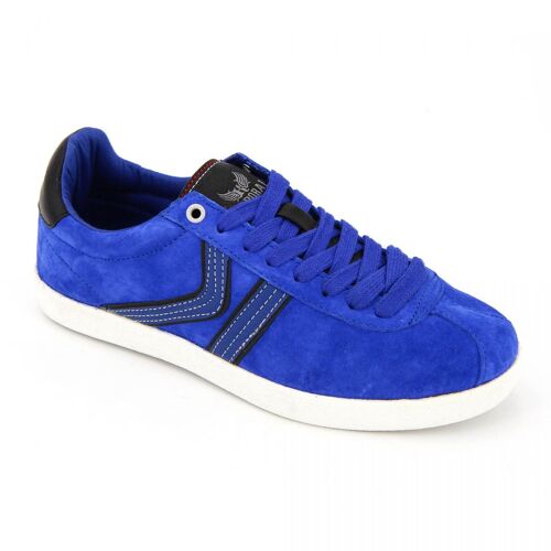 Baskets Basses Suédé Lacets Femme Kaporal - Bleu - 37
