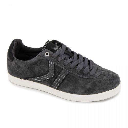 Baskets Basses Suédé Lacets Femme Kaporal - Gris - 37