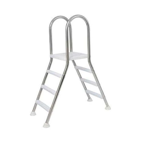 Échelle Inox 4 marches plastiques