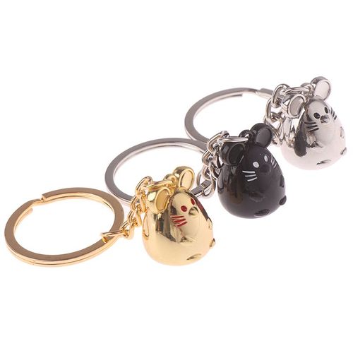 Porte-Clés Femme Nouveau Design De Souris 2.4*1.8cm Sac De Voiture Animal Rat Tendance Cadeau