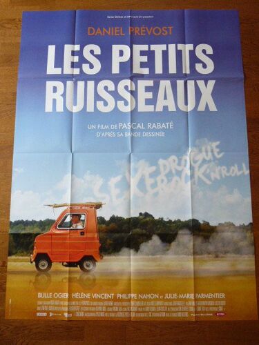 Les Petits Ruisseaux De Pascal Rabaté - Affiche De Cinéma 120 X 160 Cm