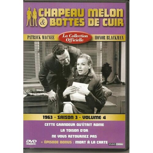 Chapeau Melon Et Bottes De Cuir La Collection Officielle 1963 Saison 36 Volume 4