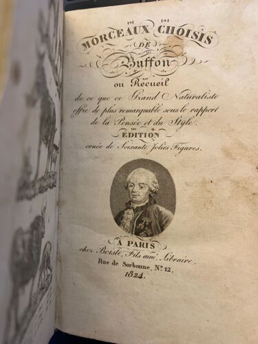 Buffon Morceaux Choisis