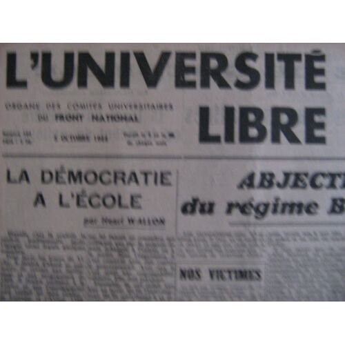 L'universite Libre