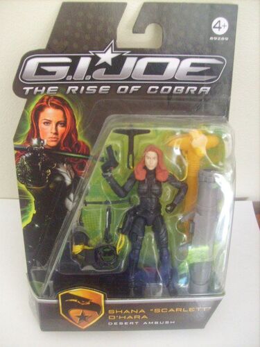 G.I.Joe  Rise Of Cobra  Shana " Scarlett " O'hara Desert Ambush