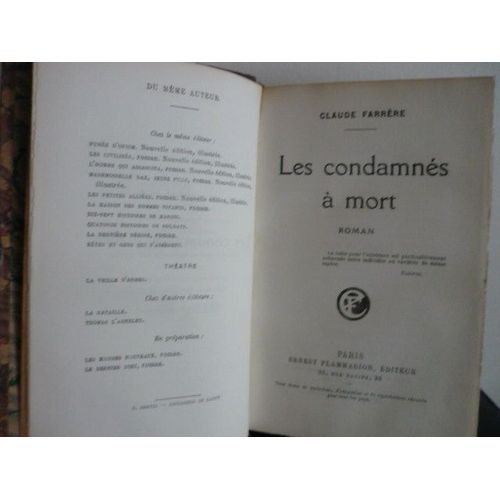 Les Condamnes A Mort