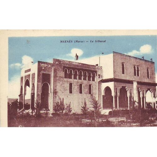 Meknes - Le Tribunal - Ref 002 400