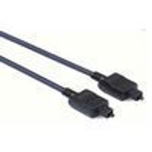 Hama - Câble audio numérique (optique) - TOSLINK mâle pour TOSLINK mâle - 1.5 m - fibre optique - noir