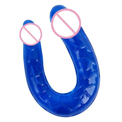 Pénis Long Double Godemiché Double Pénétration, Pénis Double Tête De Pénis, Plug Anal, Jouets Sexuels Pour Masturbation Féminine