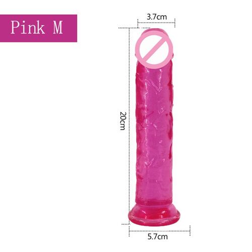 Sex Shop-Pénis En Msi De Phallus Doux Pour Femmes, Longue Bite Optique, Gode Réaliste, Ventouse, Jouet Sexuel Éducatif, Produit Pour Adultes