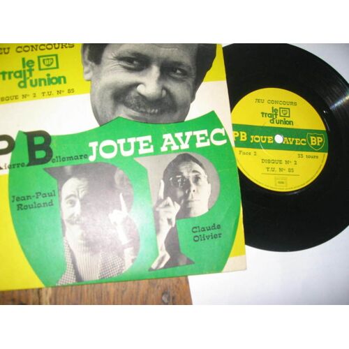 Jeu  Concours  Le Trait  D'union   ( Pub Bp )  Vol 2