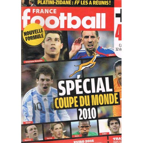France Football  N° 3347 : Special Coupe Du Monde De Football 2010