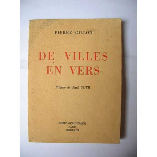 De Villes En Vers