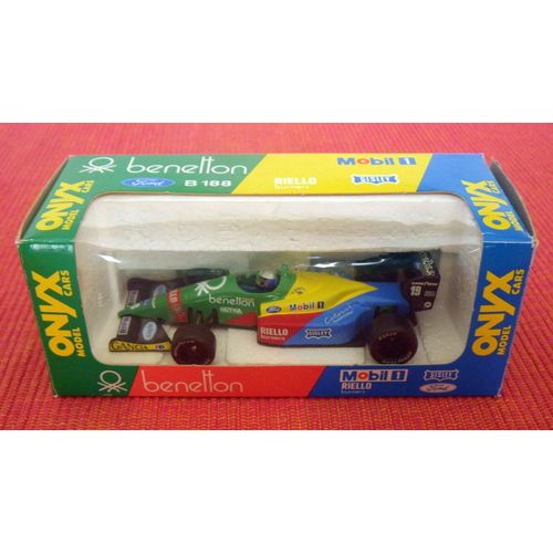 Formule 1  -  Benetton Ford B188 (1988) - Alessandro Nannini - 1/43-Onyx