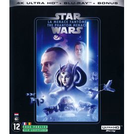 Star Wars - Episode I : La Menace Fantôme - 4k Ultra Hd + Blu-Ray + Blu-Ray Bonus