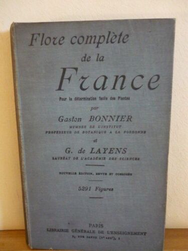Flore Complete De La France Pour La Determination Facile Des Plantes