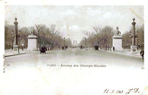Paris Avenue Des Champs-Elysées