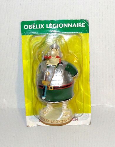 Obelix Legionnaire Figurine Obelix Romain Resine Plastoy 15 Cm