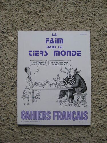 Les Cahiers Francais N 213/ La Faim Dans Le Tiers-Monde