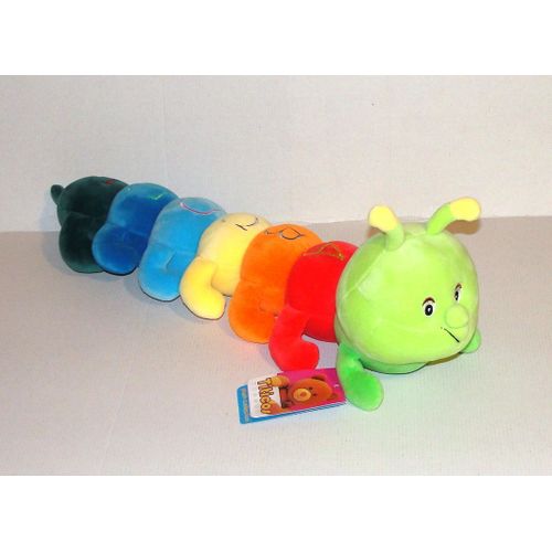 Peluche Chenille Abcdef Titicos Doudou Insecte 51 Cm