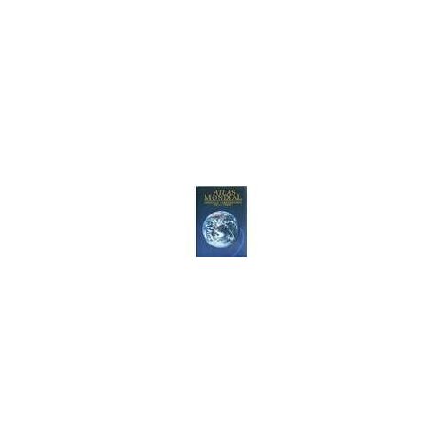 Atlas Mondial.Nouvelle Cartographie De La Terre.Format.35 X 27.376 Pages.Tbe.Avec Sa Jaquette.
