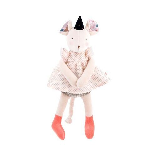 Doudou Musical Souris Poupee Il Etait Une Fois Peluche Boite A Musique Moulin Roty