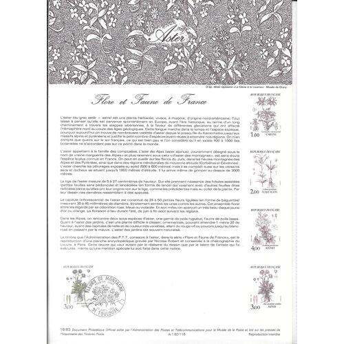France-Document Officiel-Aster-Toulouse, 23 Avril 1983 -Document Neuf**- 1 Er Choix