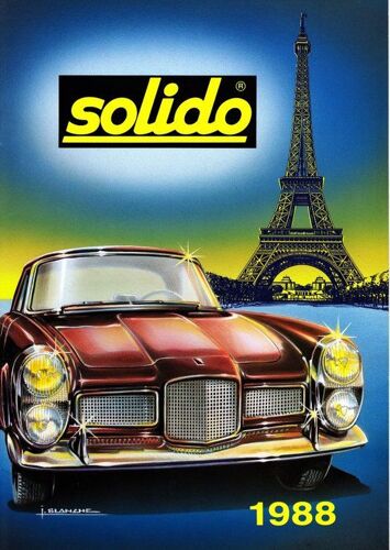 Solido  N° 1988 : Catalogue Solido 1988