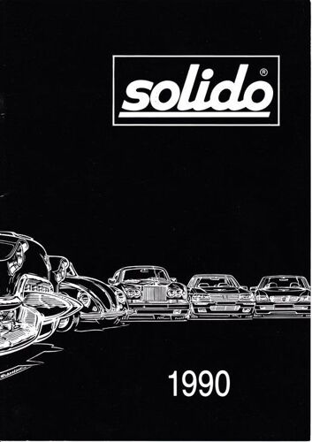 Solido  N° 1990 : Catalogue Solido 1990