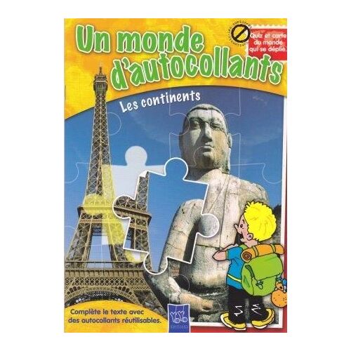Monde Autocollants Les Continents