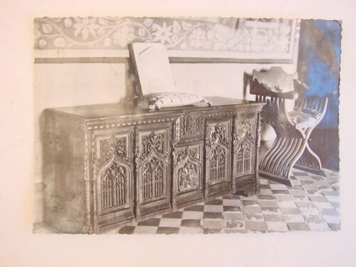 Carte Postale Coffre De Mariage De Xv°S Langeais, Indre Et Loire