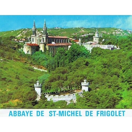 Abbaye De St-Michel De Frigolet Dépliant 10 Photos Couleur