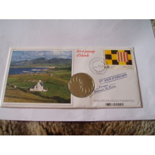 Medaille Frappe Argentan Etats-Unis D'europe De La Monnaie De Paris Envellope Numismatique N°01081