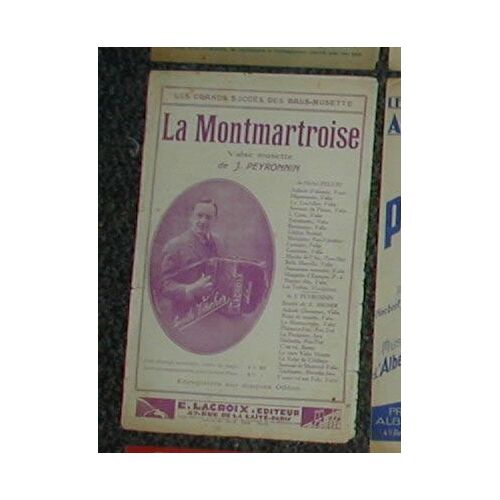 Valse Musette La Montmartroise / E.Vacher